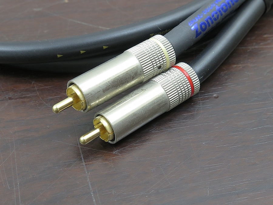 Zonotone 6NAC-3000 Meister RCA (0.75mペア) RCAケーブル@30785 