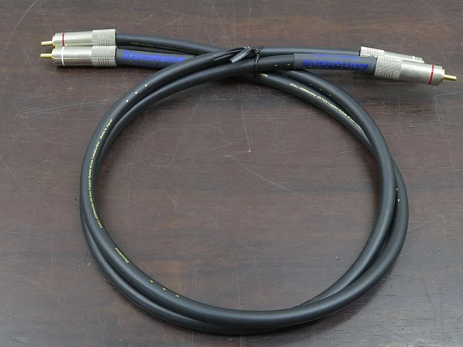 Zonotone 6NAC-3000 Meister RCA (0.75mペア) RCAケーブル