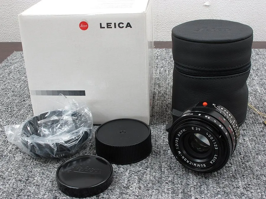 LEICA Summicron-M 35mmF2 ASPH ブラックペイント レンズ