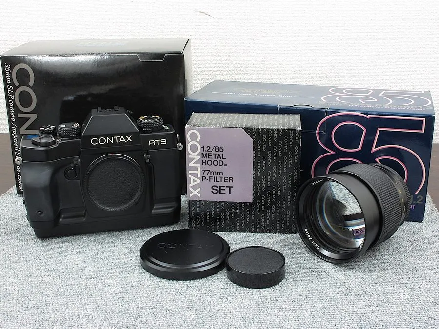 CONTAX RTS+Planar T* 85mm/1.2 60周年記念