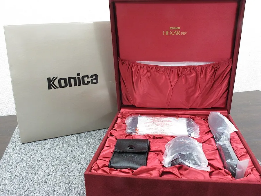 KONICA HEXAR RF+M Hexanon50/2 カメラ 元箱付