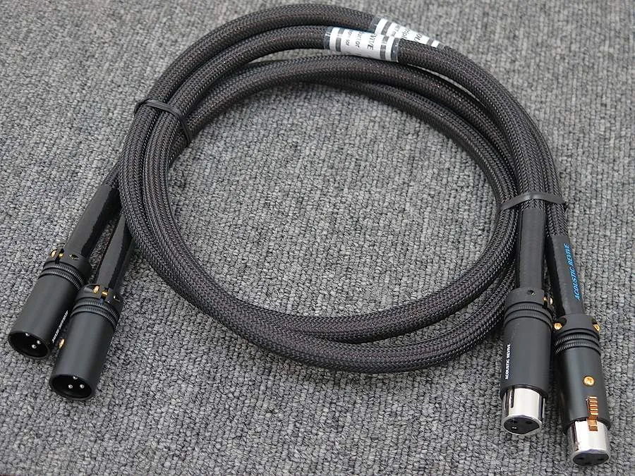 Acoustic Revive XLR-1.0 tripleC-FM XLRケーブル 1.0m