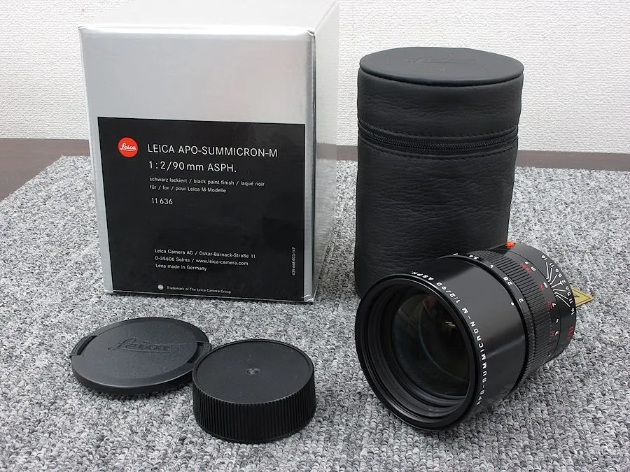 LEICA APO-SUMMICRON-M90mm/f2 ASPH レンズ
