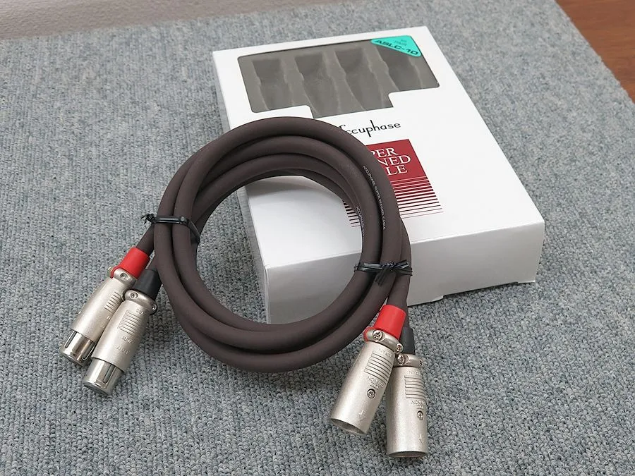 アキュフェーズ Accuphase ASLC-10 XLRケーブル 元箱付
