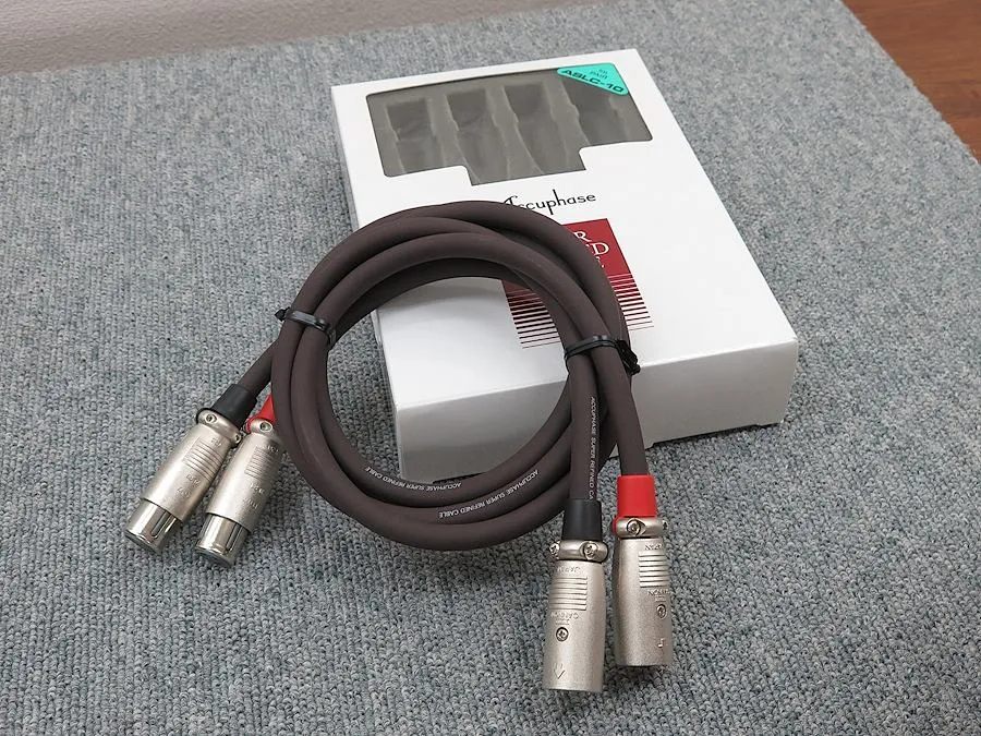 アキュフェーズ Accuphase ASLC-10 XLRケーブル 元箱付