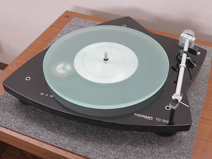 THORENS TD309 ターンテーブル カバー・スタビライザ付