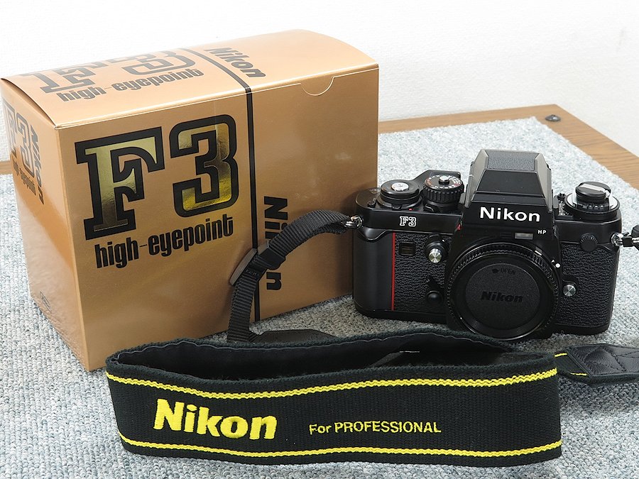 美品】 ニコン NIKON F3 HP フィルムカメラ 元箱付き @31128 / 中古