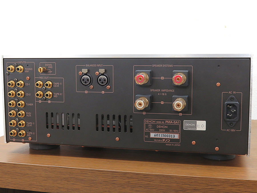 デノン DENON PMA-SA1 プリメインアンプ @31133 / 中古オーディオ買取、販売、通販のショップアフロオーディオ横浜