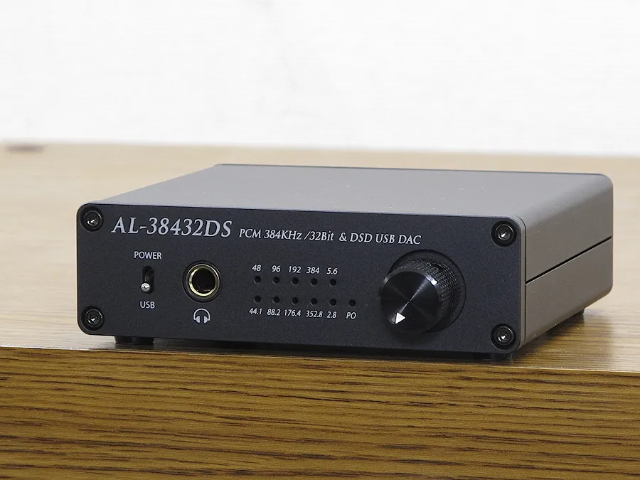 Amulech AL-38432DS USB DAC/ヘッドフォンアンプ 元箱付