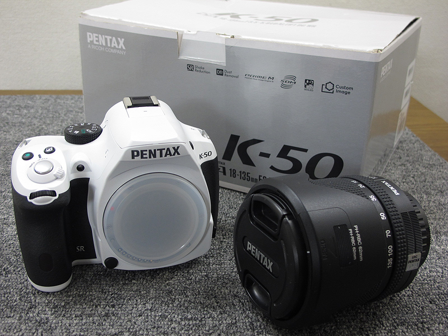 Pentax K 50 18 135wrキット カメラ 元箱付 中古オーディオ買取 販売 通販のショップアフロオーディオ横浜