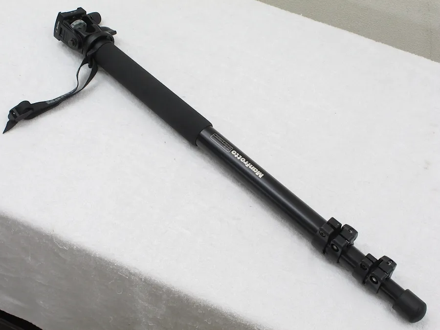 マンフロット Manfrotto 681B+234 雲台 プレート付 一脚