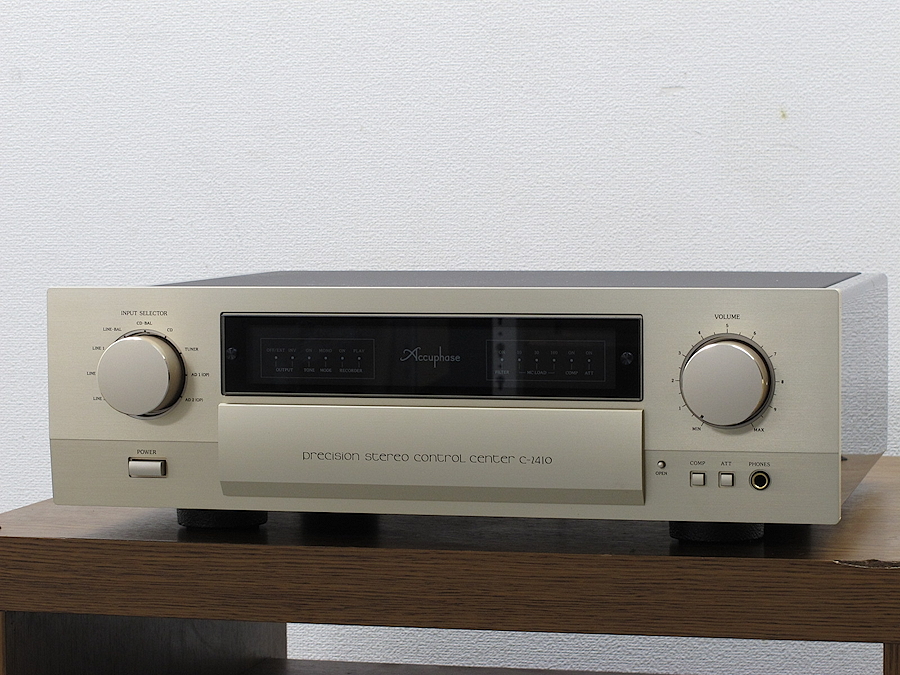 アキュフェーズ Accuphase C-2410 プリアンプ 元箱付 @31341 / 中古オーディオ買取、販売、通販のショップアフロオーディオ横浜