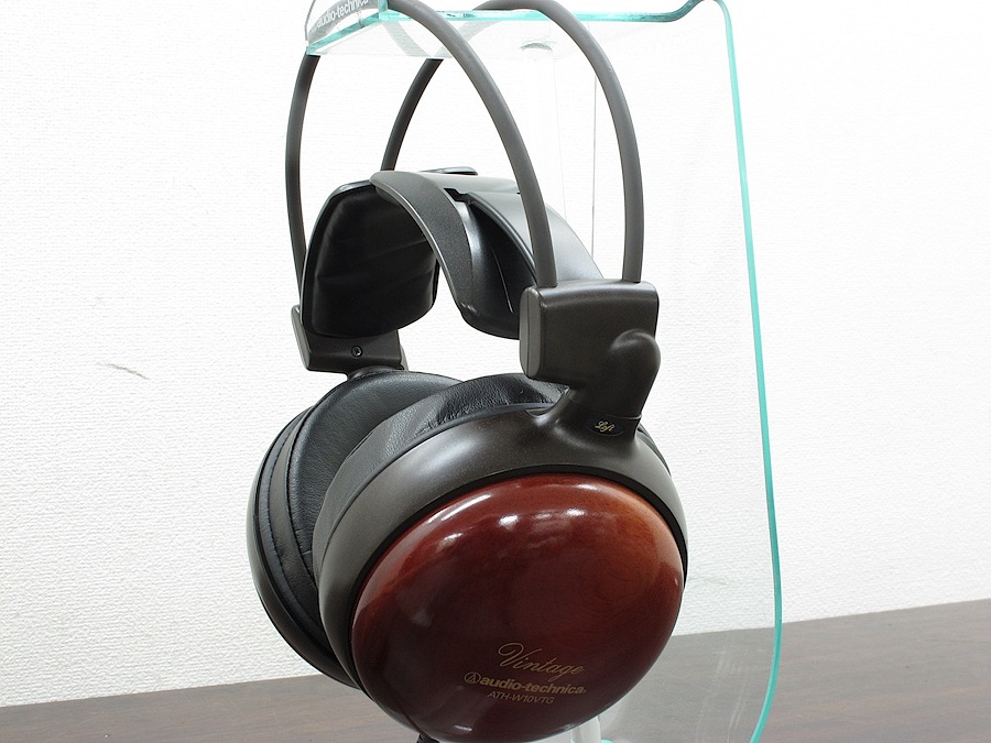 ヴィンテージ】【木製】Audio-technica ATH-W10VTG - オーディオ機器