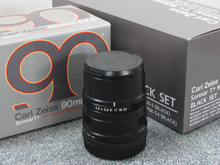 未使用】Carl Zeiss Sonnar 2.8/90 T* カメラレンズ @31050 / 中古