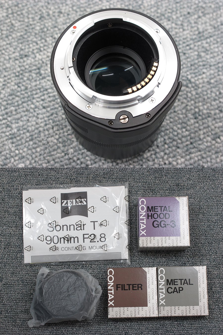 未使用】Carl Zeiss Sonnar 2.8/90 T* カメラレンズ @31050 / 中古