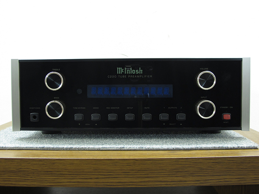 マッキントッシュ Mcintosh C220 真空管 プリアンプ