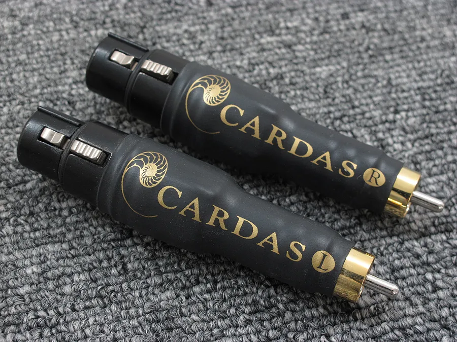 カルダス CARDAS RCA/XLR M 変換アダプター ペア