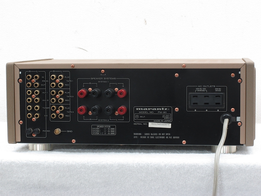 ジャンク】 マランツ Marantz PM-80 プリメインアンプ @31589