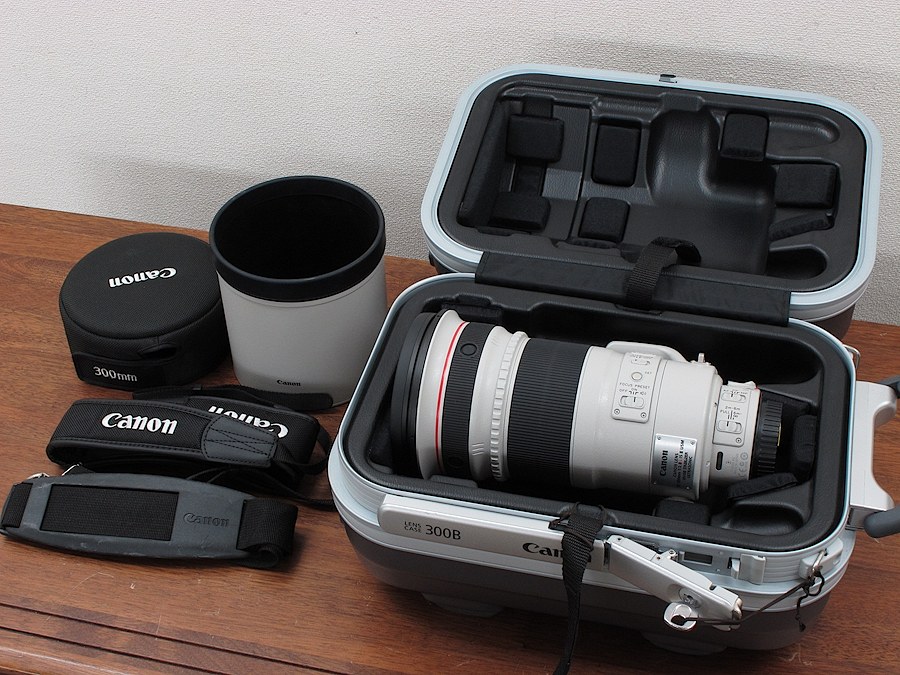 美品】Canon EF300mm F2.8L IS Ⅱ USM レンズ ケース付 @31677 / 中古