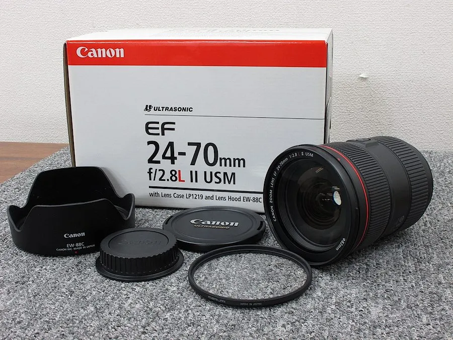 Canon EF24-70mm F2.8LⅡ USM カメラレンズ 元箱付