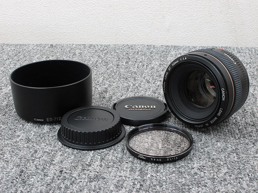 Canon EF50mm F1.4 USM カメラレンズ @31691 / 中古オーディオ買取