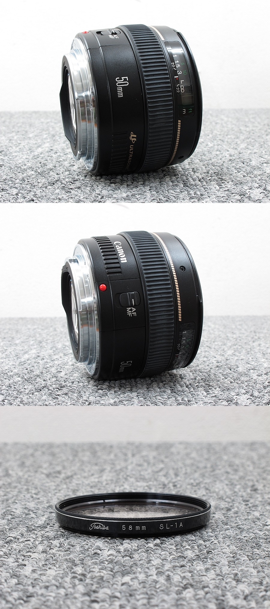 Canon EF50mm F1.4 USM カメラレンズ @31691 / 中古オーディオ買取