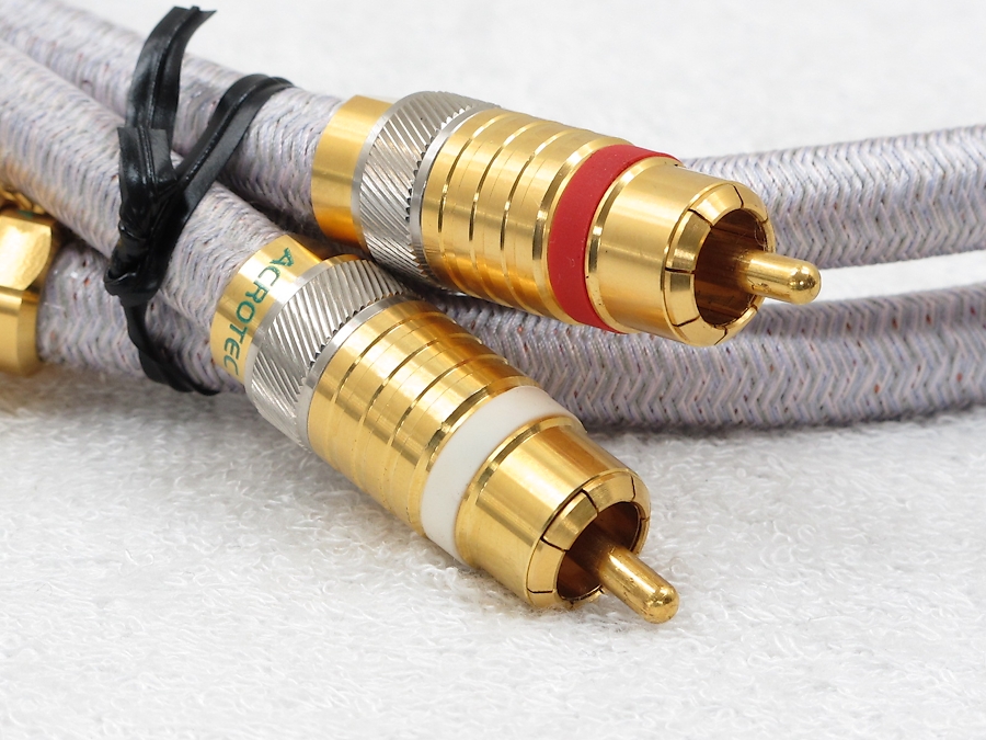 アクロテック ACROTEC 8N-A2080 (0.6mペア) RCAケーブル @31708
