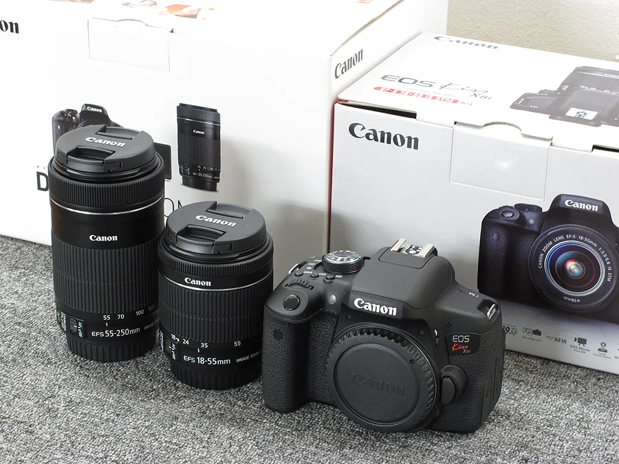 Canon EOS Kiss X8i　ダブルズーム