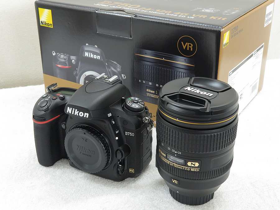 新品未使用！ Nikon D750 24-120 4G VR レンズキット