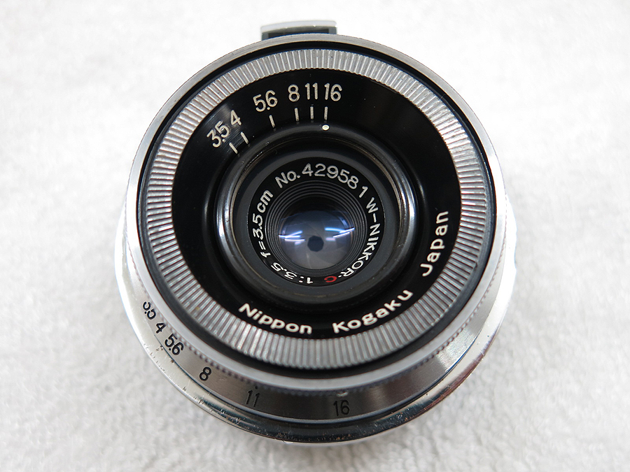 ニコン NIKON W-NIKKOR C 3.5cm F3.5 カメラレンズ @30997 / 中古オーディオ買取、販売、通販のショップアフロ