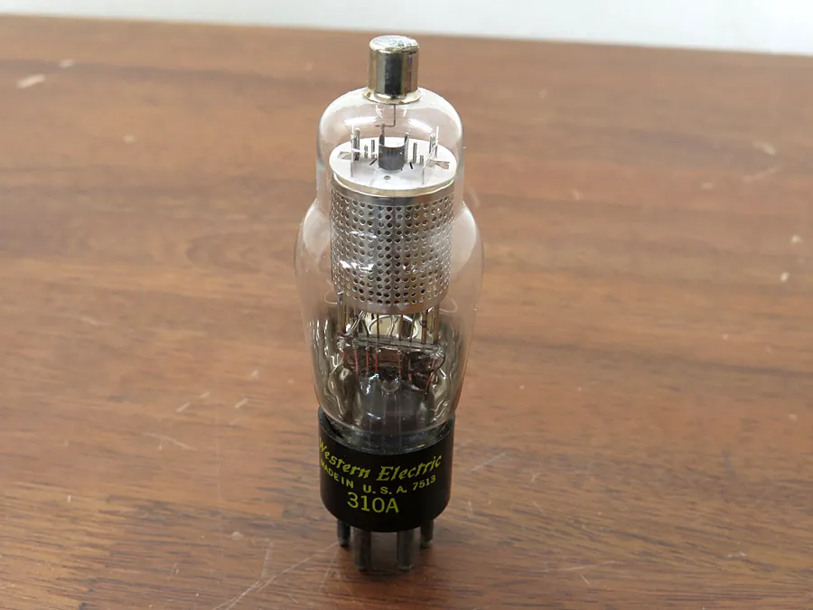 Western Electric 310A (1本) 真空管 ラージパンチ