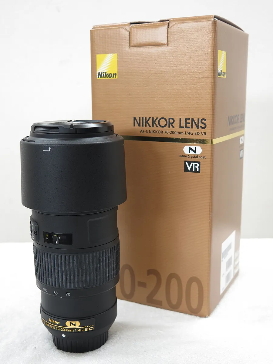 NIKON AF-S NIKKOR 70-200mm f/4G ED VR カメラレンズ