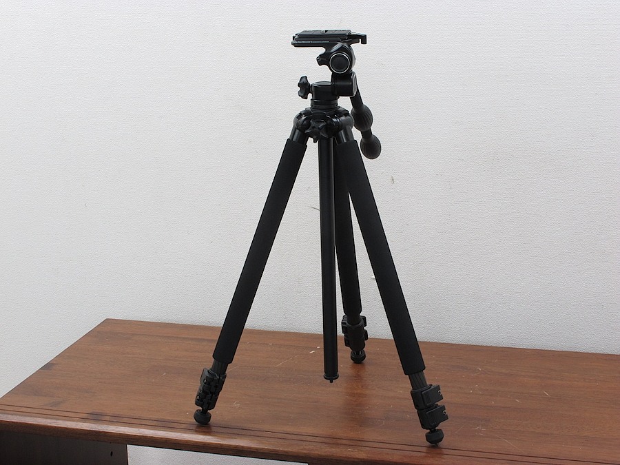 Velbon GEO N545M Ⅱ/ PHD-55Q ベルボン Velbon GEO E535M 三脚 雲台PHD-55Q付 @31694 / 中古