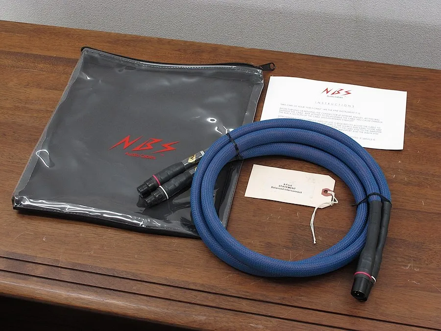 エヌビーエス NBS STATEMENT 4-FOOT (1.5m) XLRケーブル