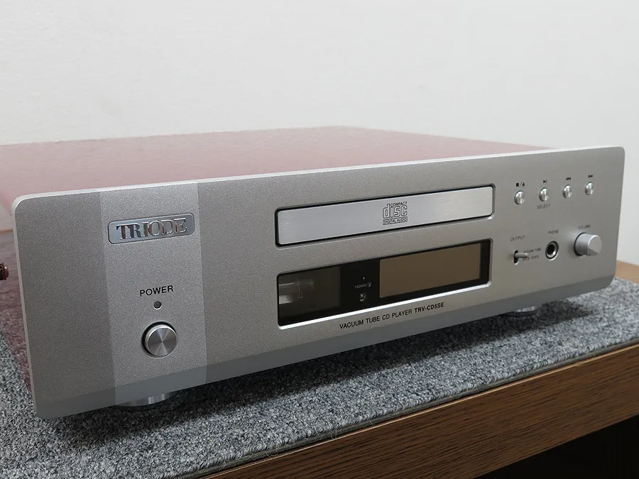 トライオード TRIODE TRV-CD5SE CDデッキ