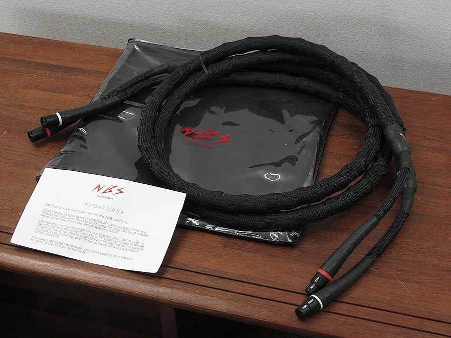 NBS BLACK LABEL Ⅱ(2.2mペア) 正規品 XLRケーブル