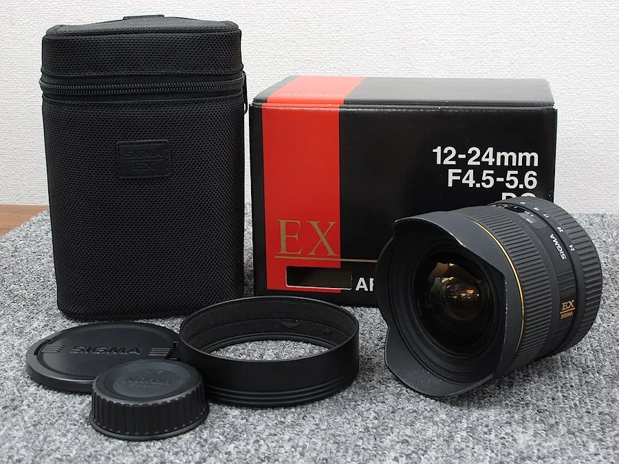 SIGMA 12-24mm F4.5-5.6 EX DG ASPHERICAL カメラレンズ