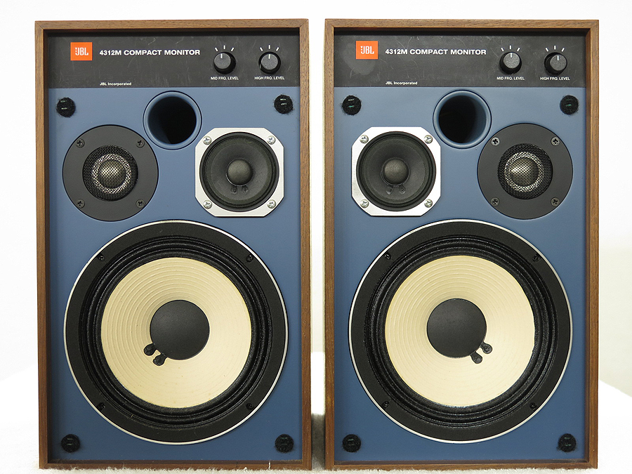 購入される方はコメント下さい出品JBL 4312M ブルーバッフル 初期型 購入される方はコメント下さい様専用出品JBL 4312M ブルー