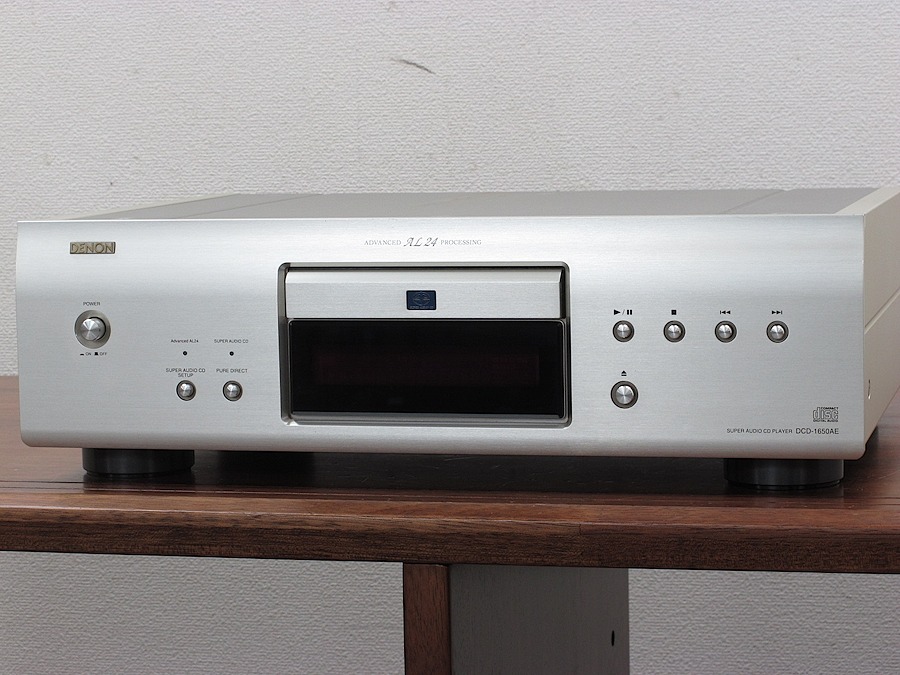 上等な Denon CD SACDプレーヤー プレミアムシルバー DCD-1650AE-SP