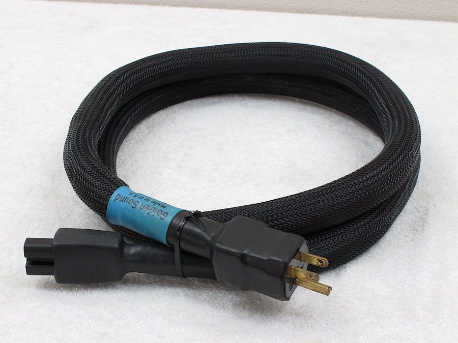GOLDEN SOUND PREMIER AC Cable (1.5m) 電源ケーブル @32030 / 中古