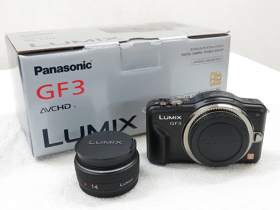 パナソニック Panasonic DMC-GF3W-K レンズキット