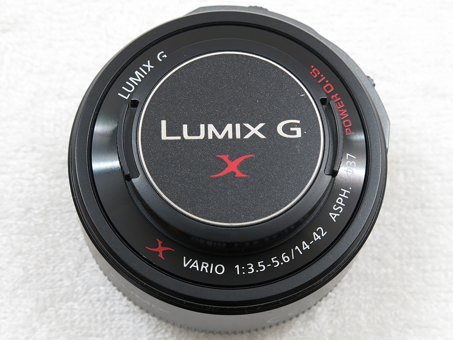 Panasonic LUMIX G X VARIO PZ 14-42mm H-PS14042 レンズ @32070