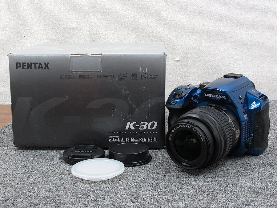 PENTAX K-30 DAL 18-55mm F3.5-5.6 AL カメラセット 元箱