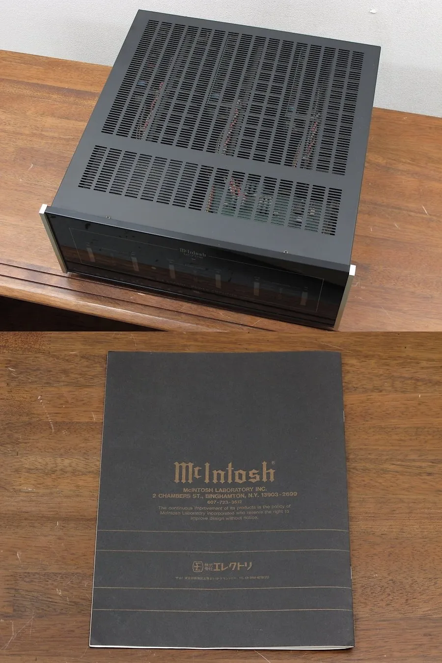 マッキントッシュ Mcintosh MC7106 パワーアンプ @32277｜中古