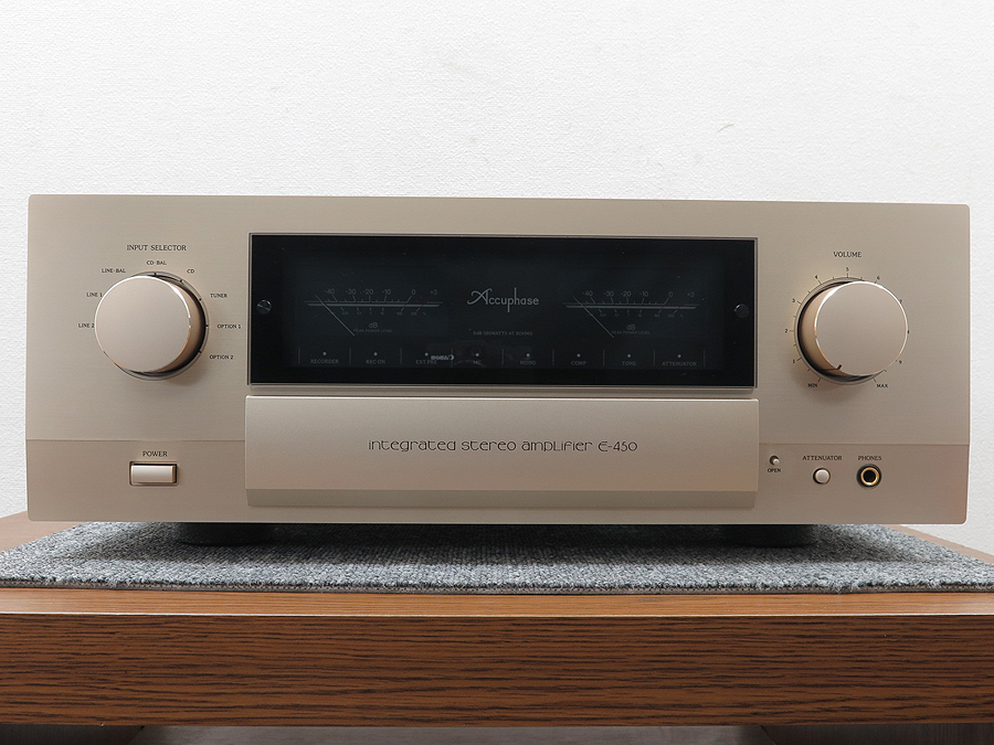 アキュフェーズ Accuphase E-450 プリメインアンプ 元箱 @32498