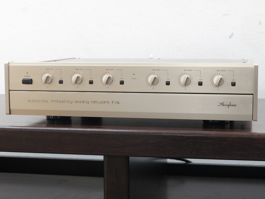 Accuphase F-15L 350Hz 800Hz付 チャンネルデバイダー