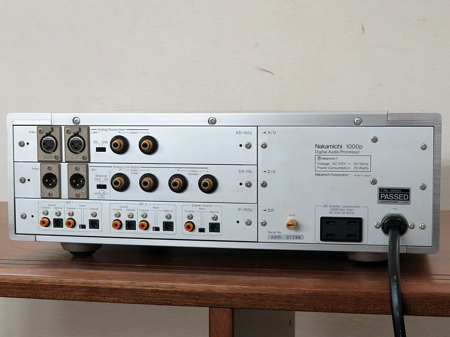 ナカミチ NAKAMICHI 1000P D/Aコンバーター @32544｜中古オーディオ
