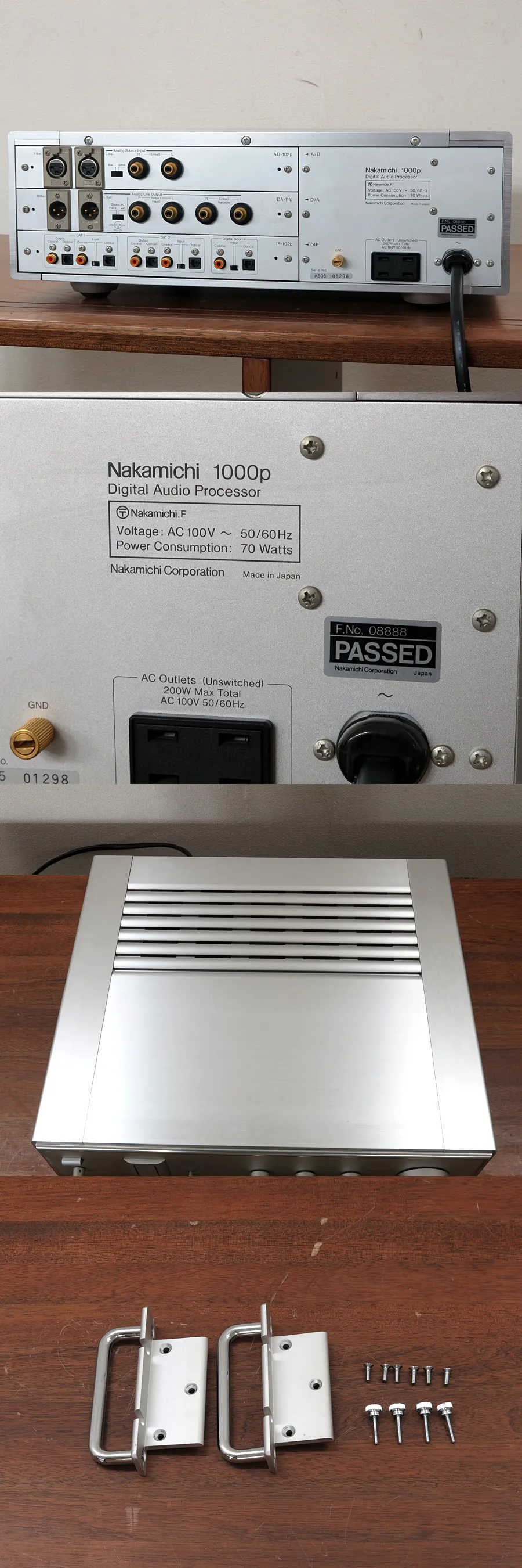 ナカミチ NAKAMICHI 1000P D/Aコンバーター @32544｜中古オーディオ