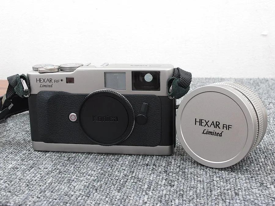 KONICA HEXAR RF Limited カメラ 50mm レンズ付