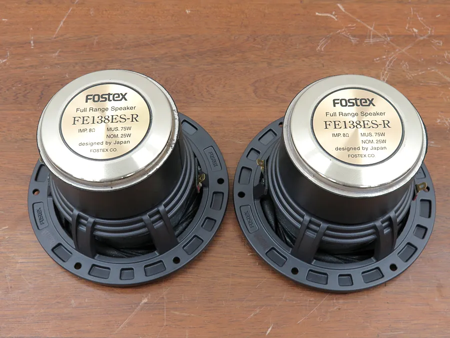 フォステクス FOSTEX FE138ES-R フルレンジ スピーカー @32722｜中古
